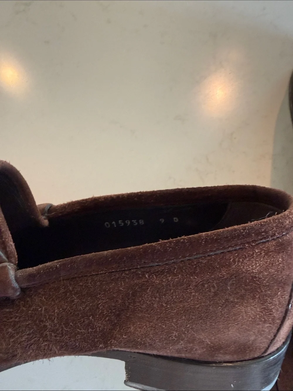 Gucci Mens Classic Brown Suede Horse Bit Loafers - Men
